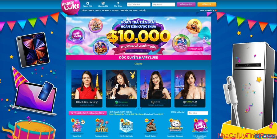 Giới thiệu nhà cái happyluke