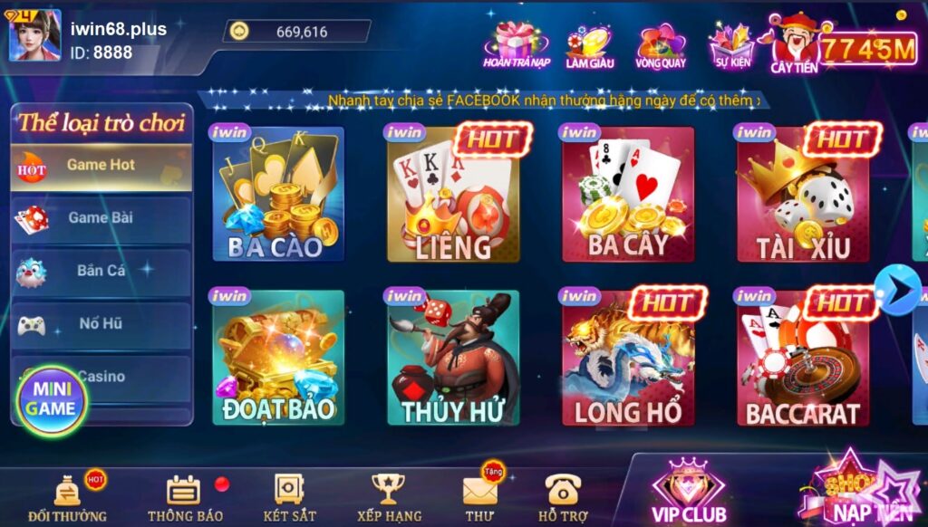 Mini game iwin