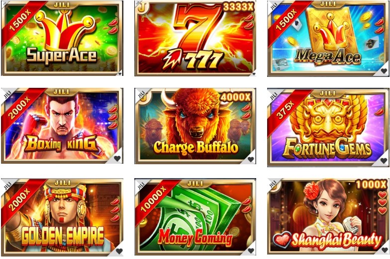 Các sản phẩm đa dạng của Nhà phát hành game JILI