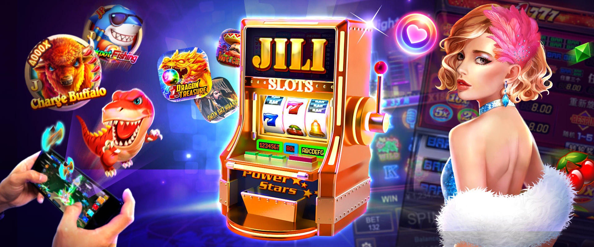 Slot games uy tín của JILI